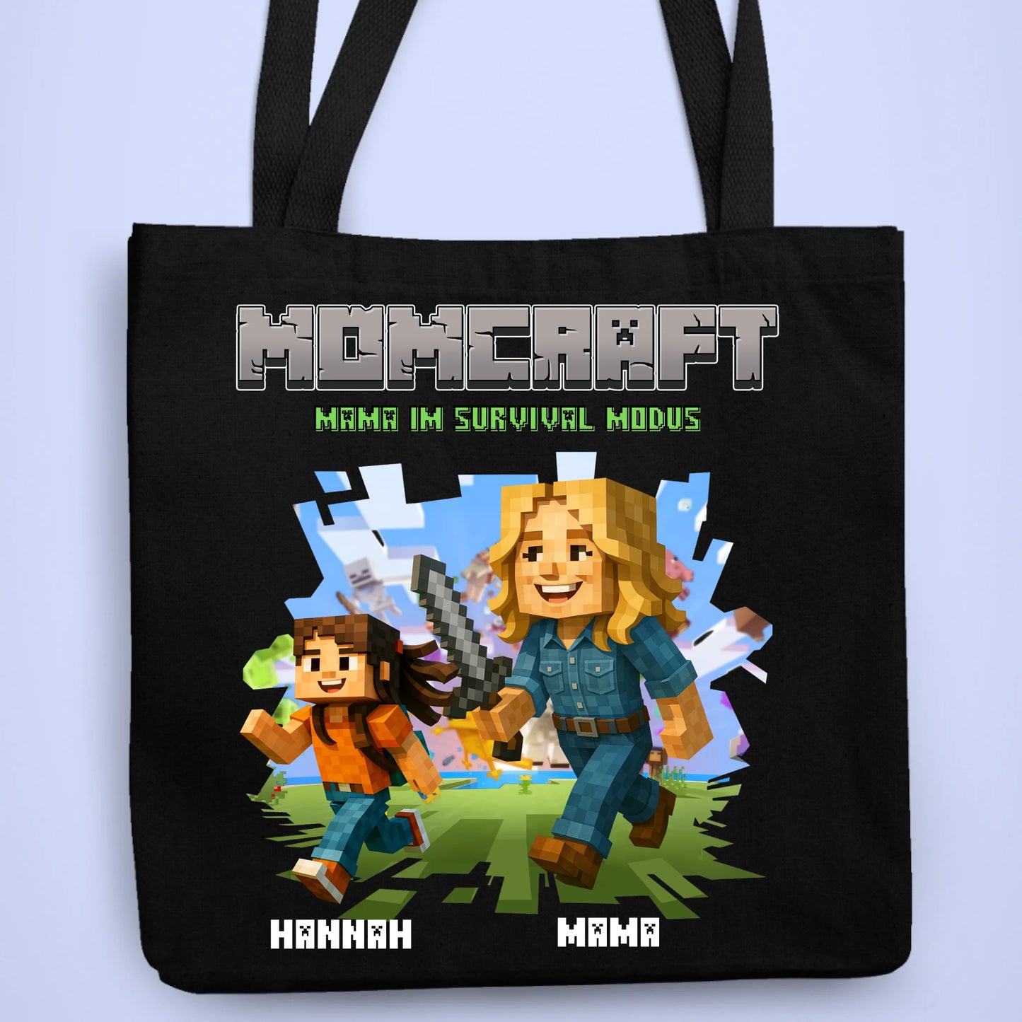 Personalisierbare Tasche Momcraft 2