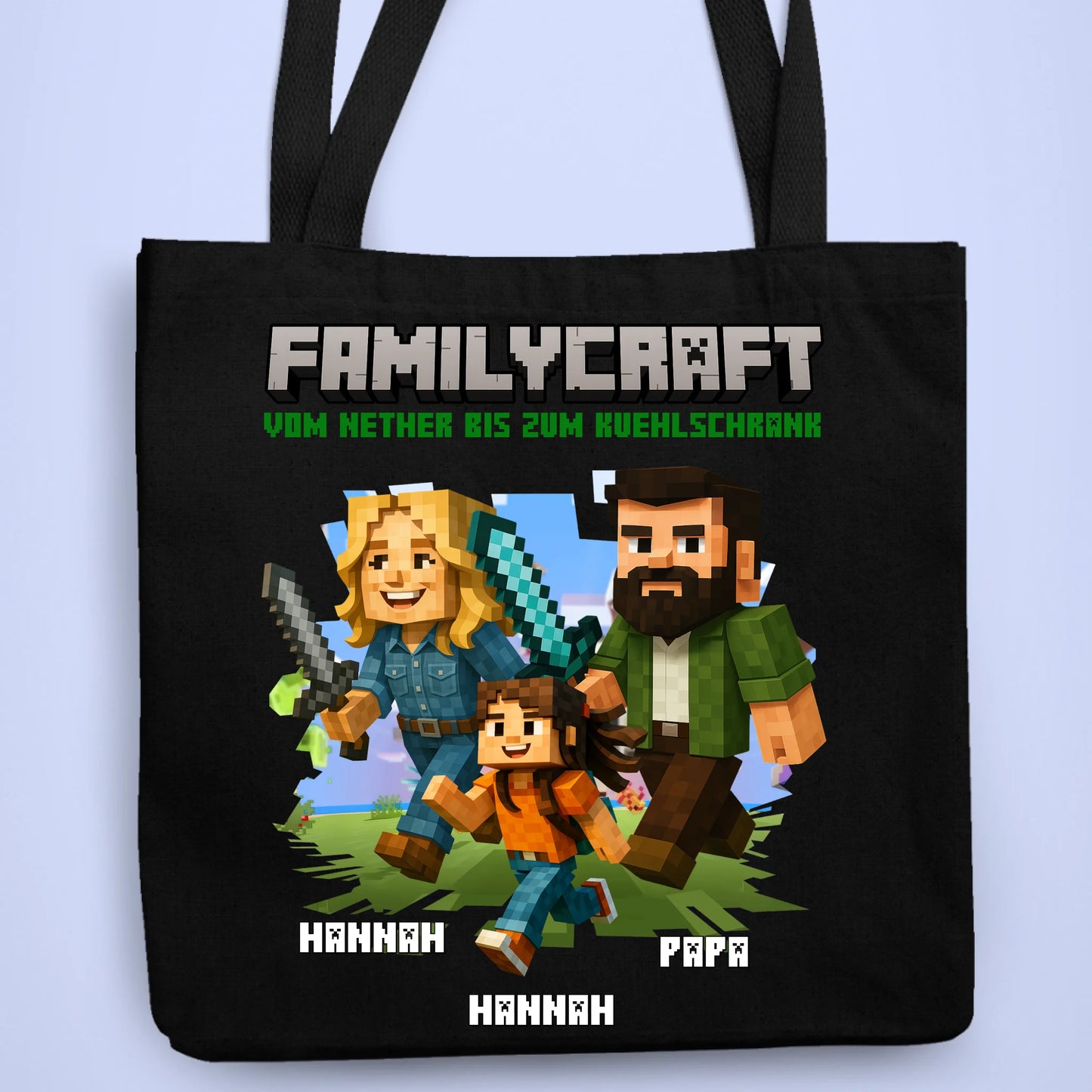 Personalisierbare Tasche Familycraft 2