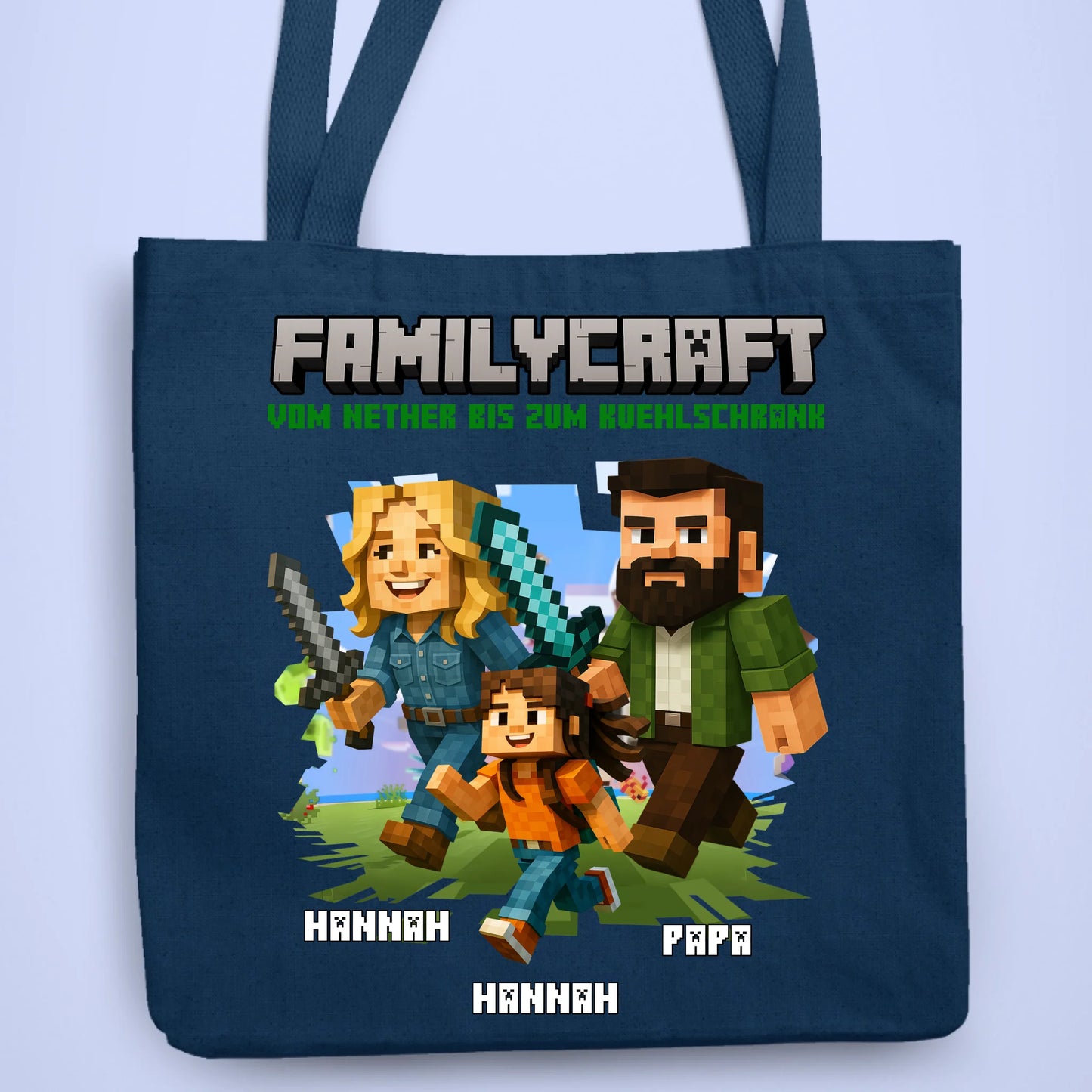 Personalisierbare Tasche Familycraft 2