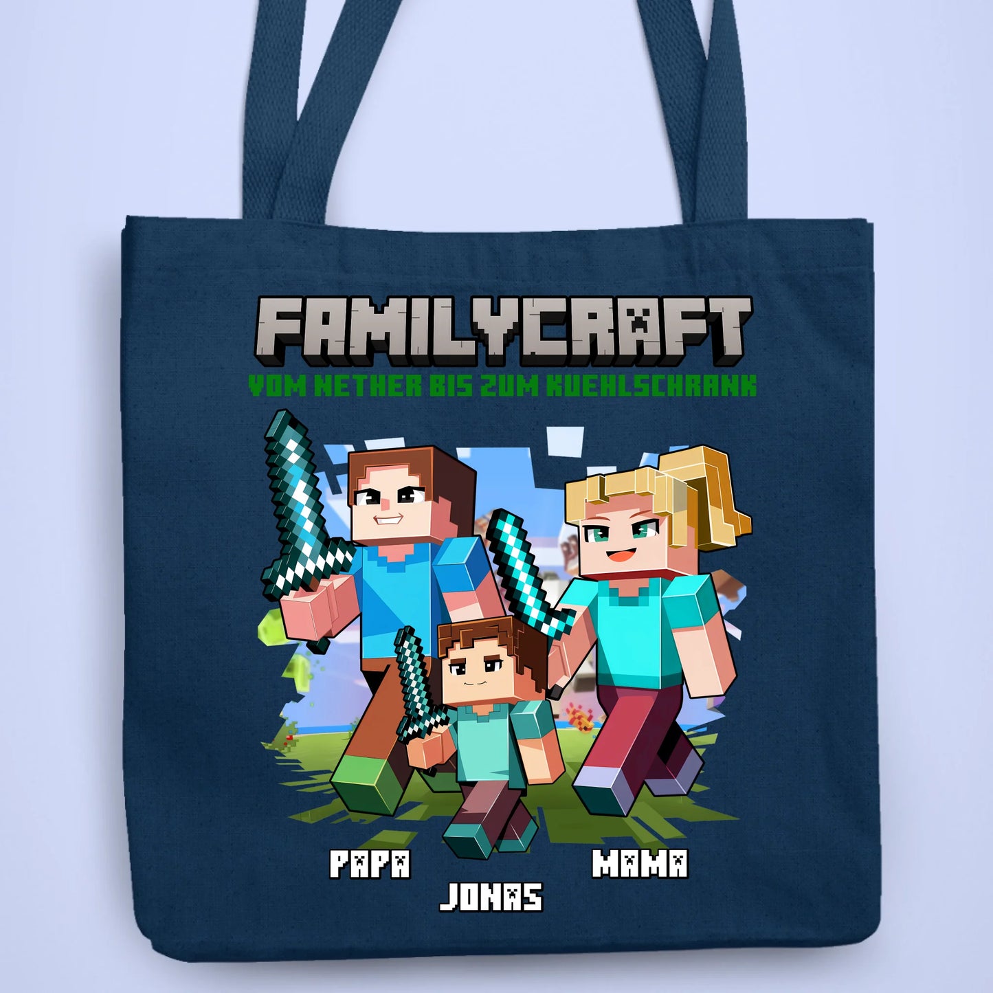 Personalisierbare Tasche Familycraft