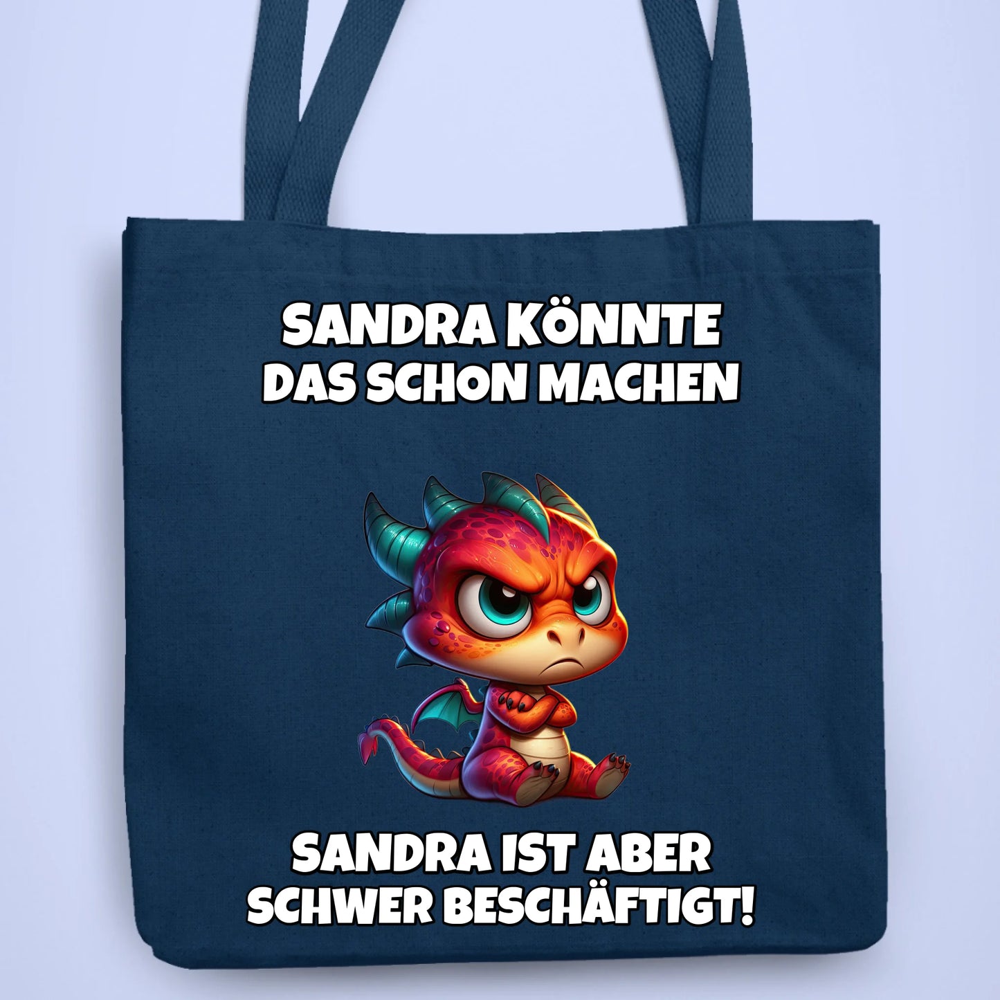 Personalisierbare Tasche Schwer Beschäftigt