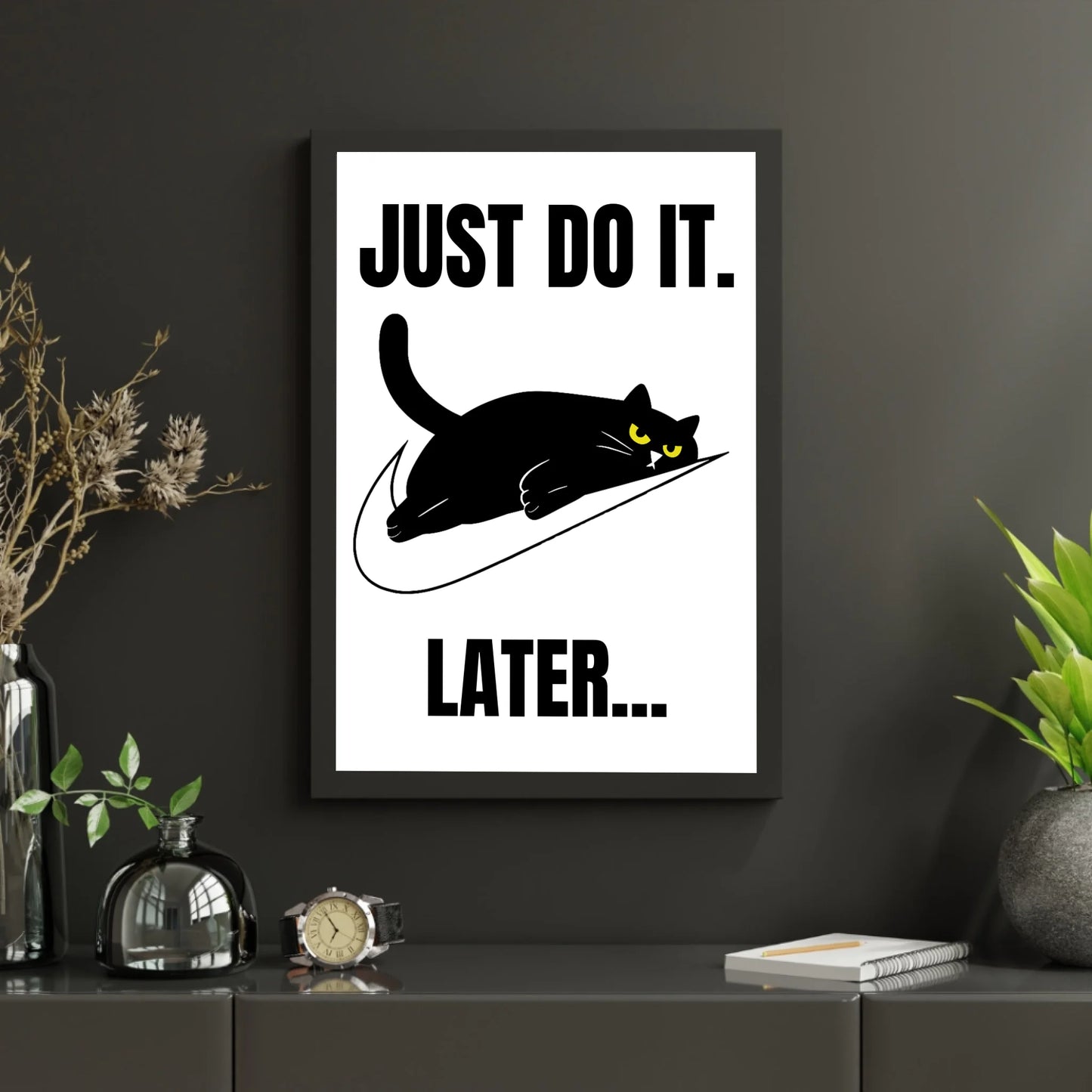 Black Minimalist Photo Frame Mockup Instagram Post (2)