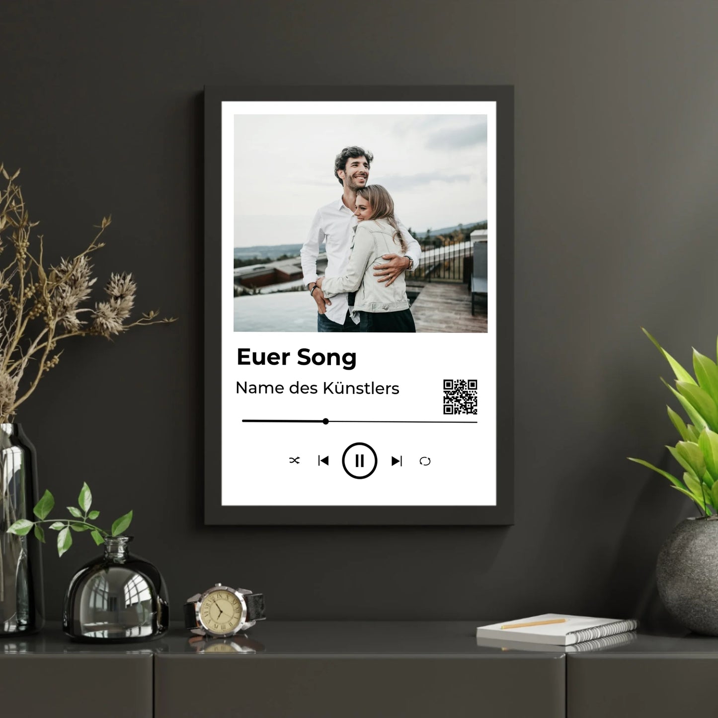 Black Minimalist Photo Frame Mockup Instagram Post (2)