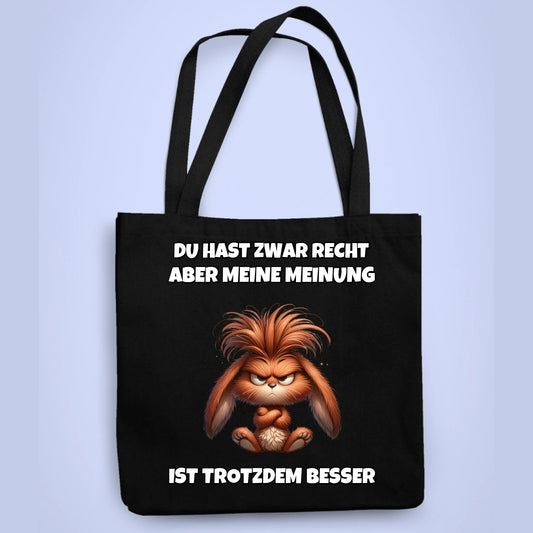 Personalisierbare Tasche Meine Meinung