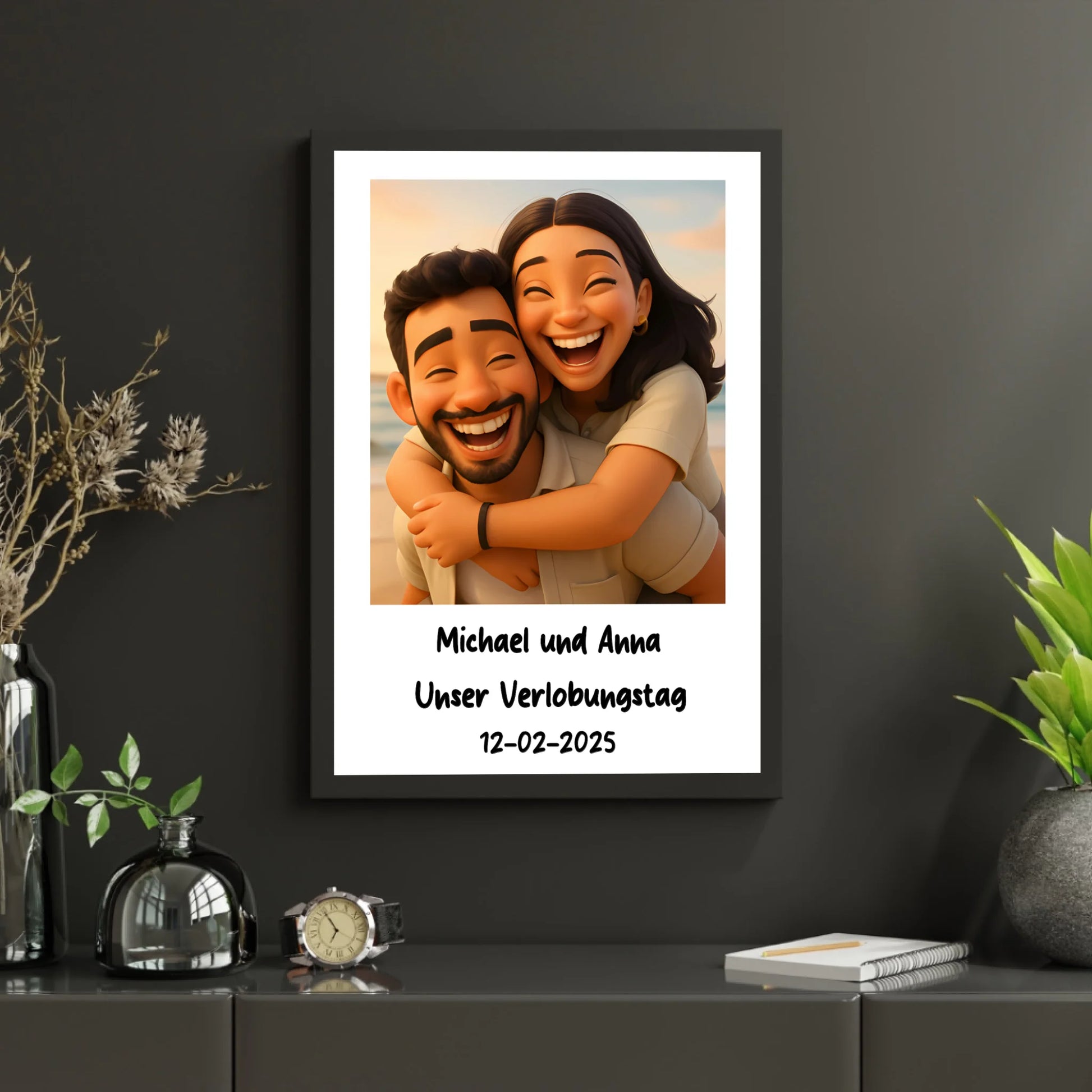 Black Minimalist Photo Frame Mockup Instagram Post (2)