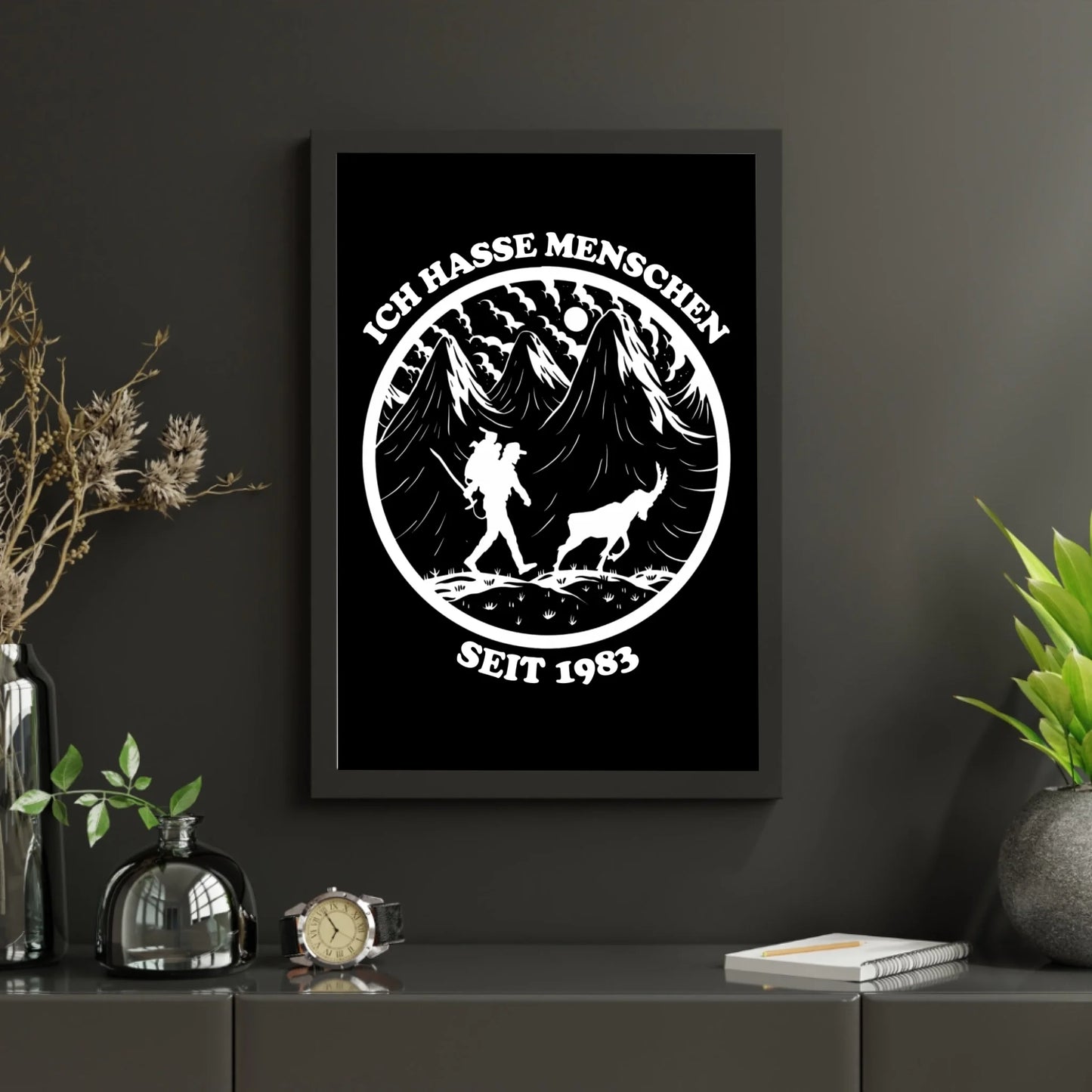 Black Minimalist Photo Frame Mockup Instagram Post (2)