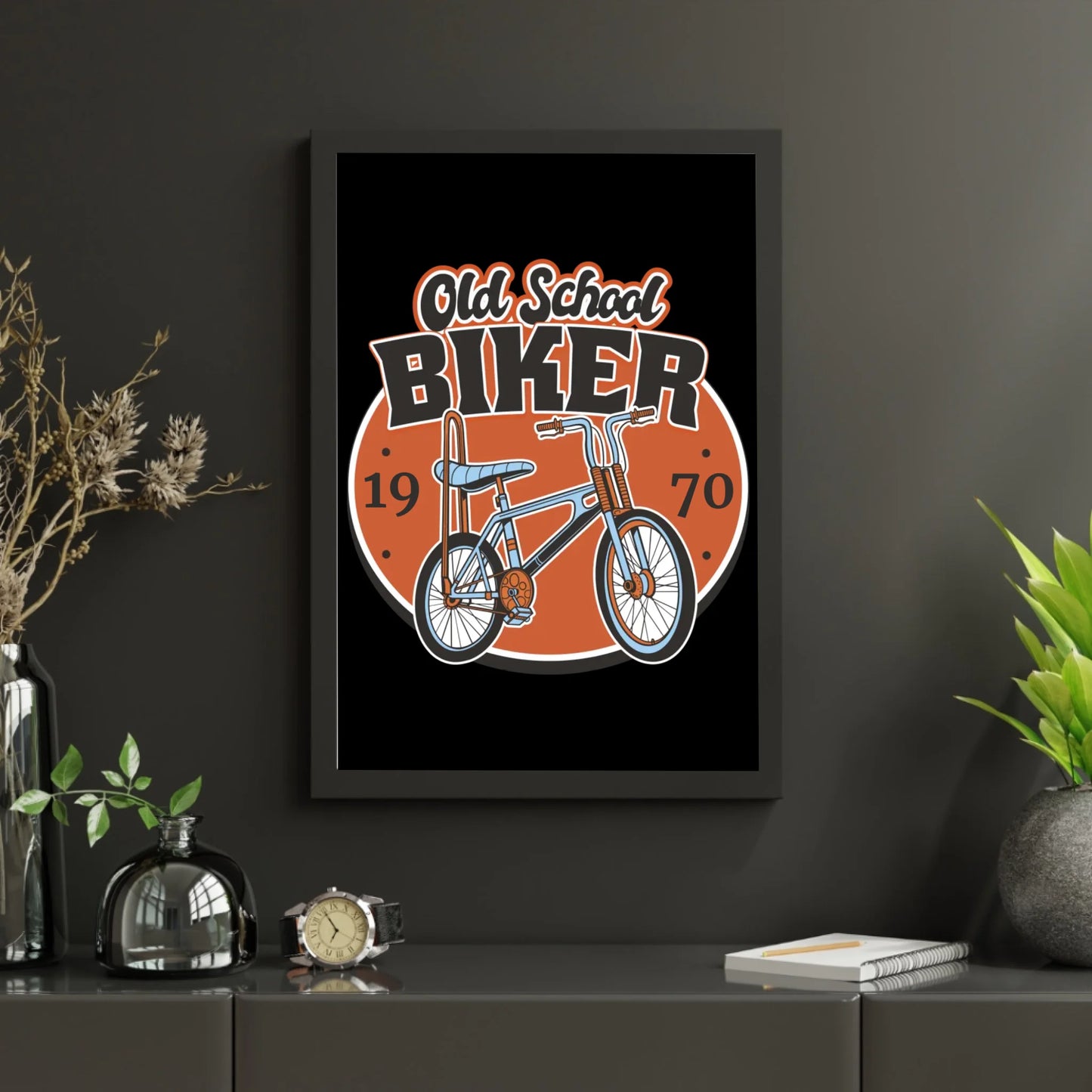 Black Minimalist Photo Frame Mockup Instagram Post (2)