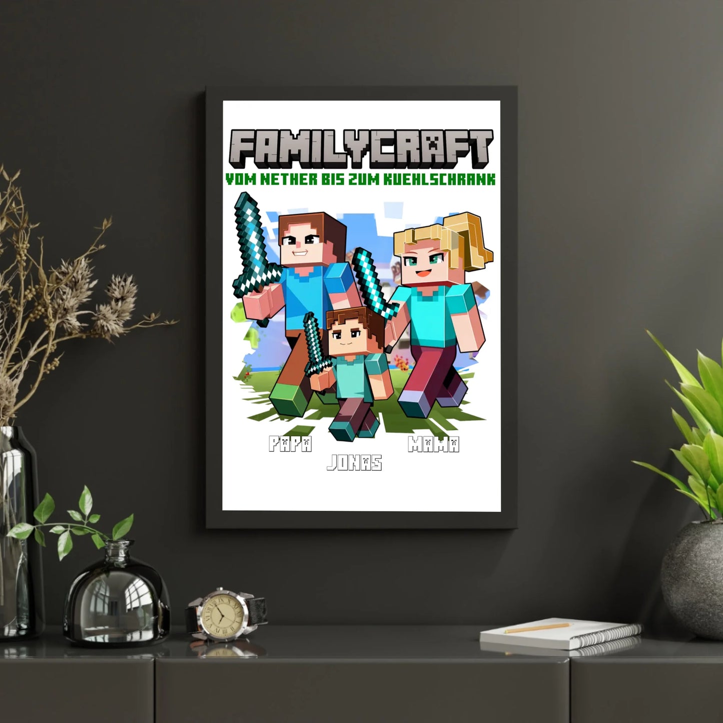 Black Minimalist Photo Frame Mockup Instagram Post (2)