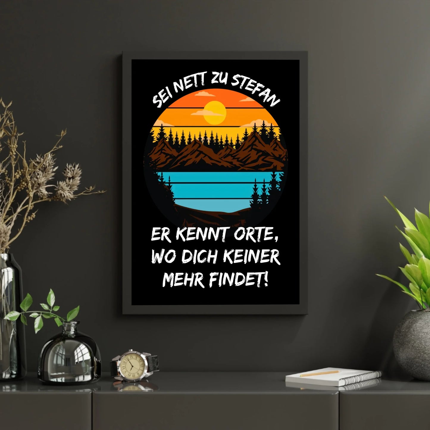 Black Minimalist Photo Frame Mockup Instagram Post (2)