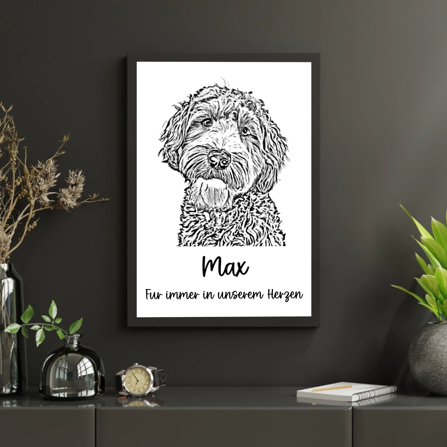 Black Minimalist Photo Frame Mockup Instagram Post (2)