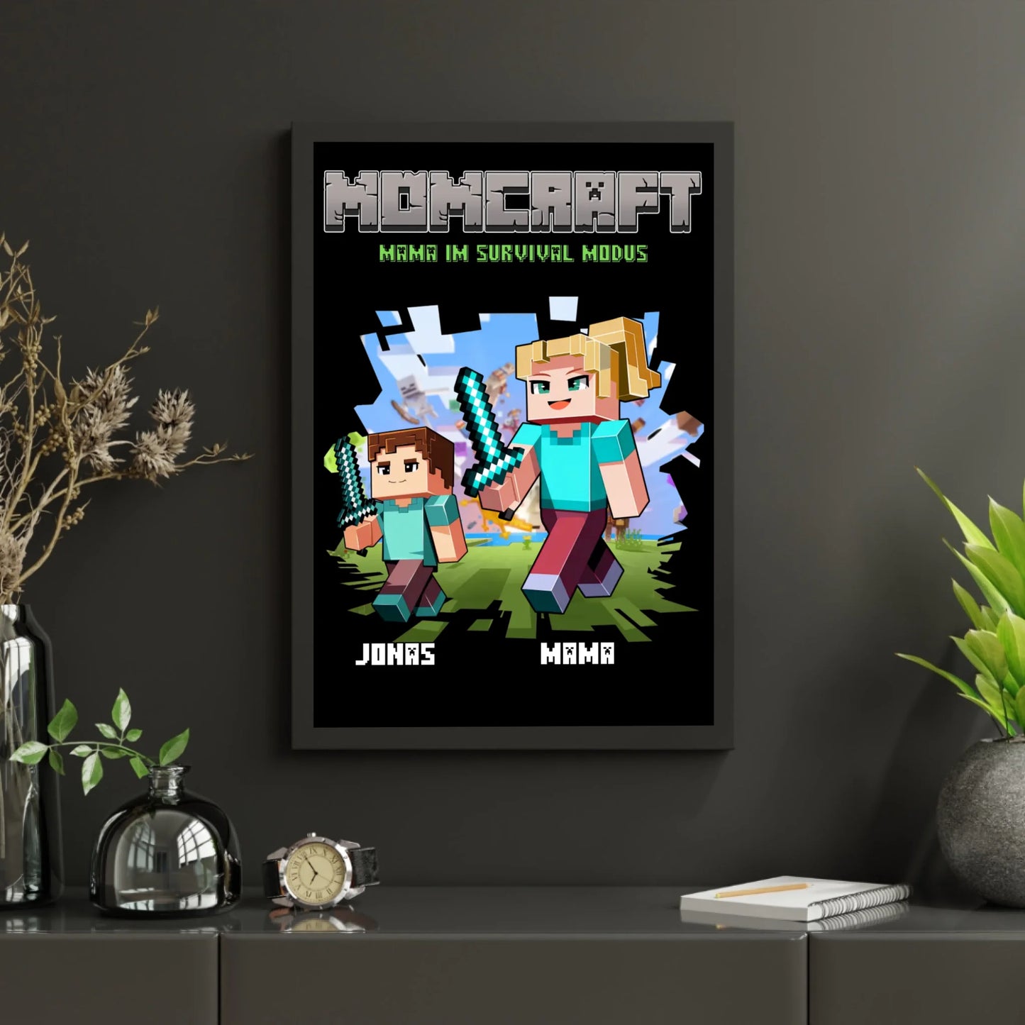 Black Minimalist Photo Frame Mockup Instagram Post (2)