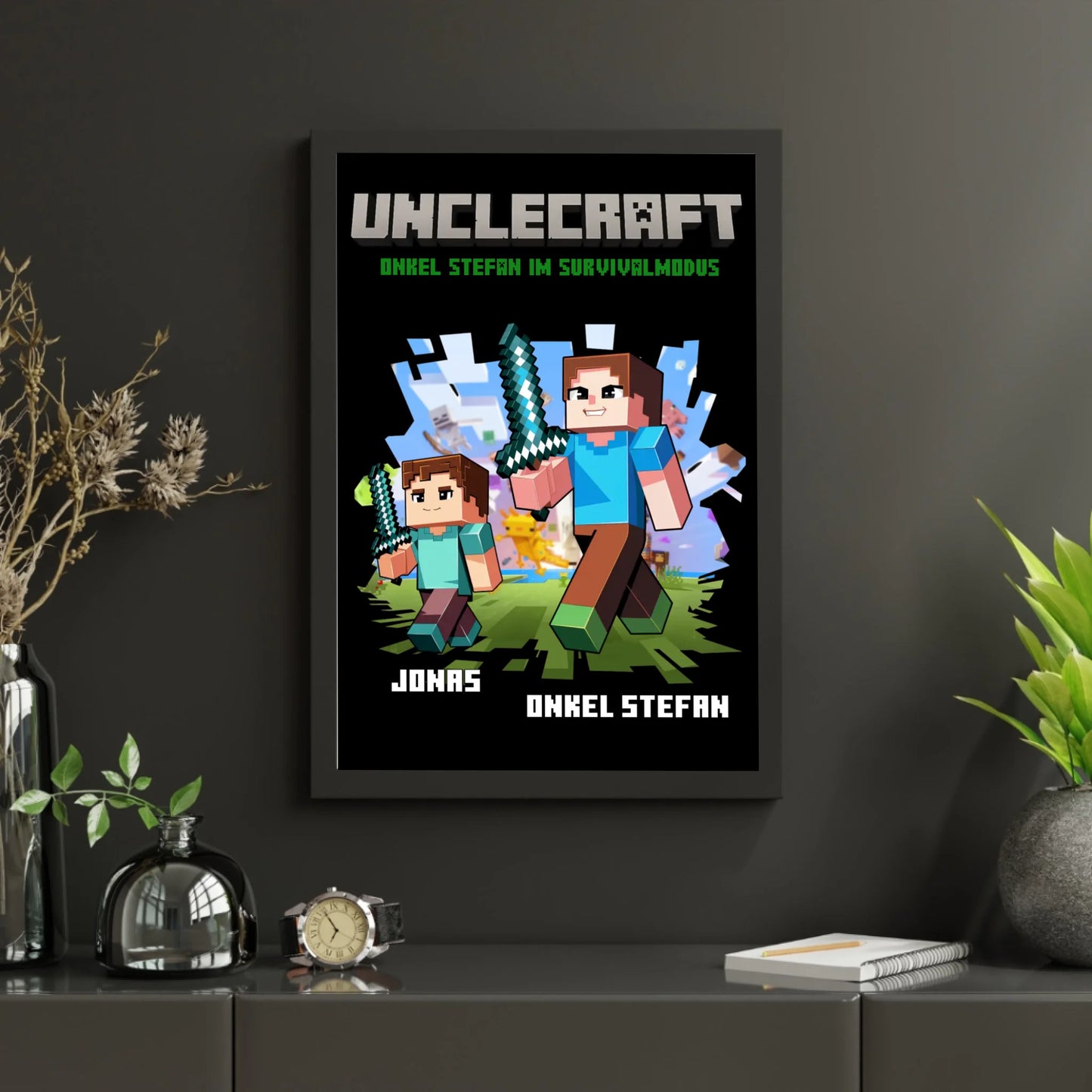 Black Minimalist Photo Frame Mockup Instagram Post (2)