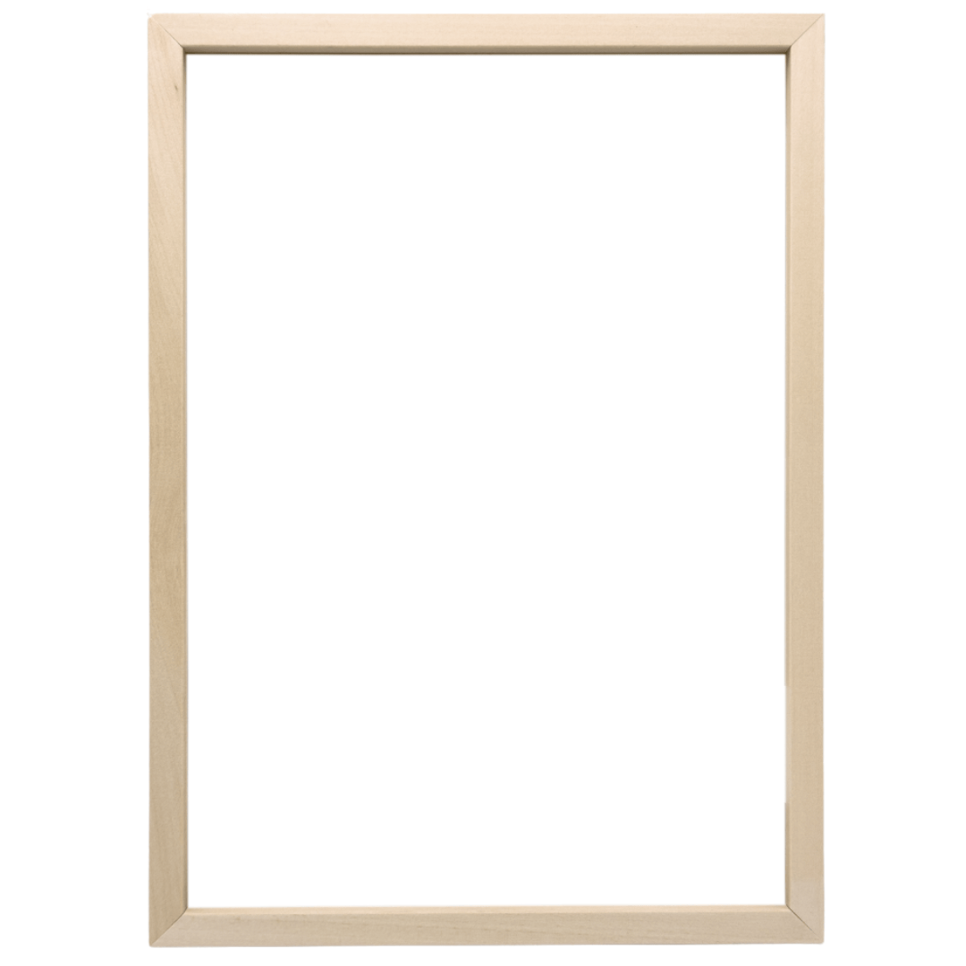 Echtholzbilderrahmen Natur DIN A4